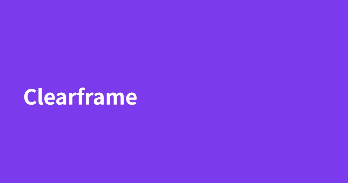 Clearframe