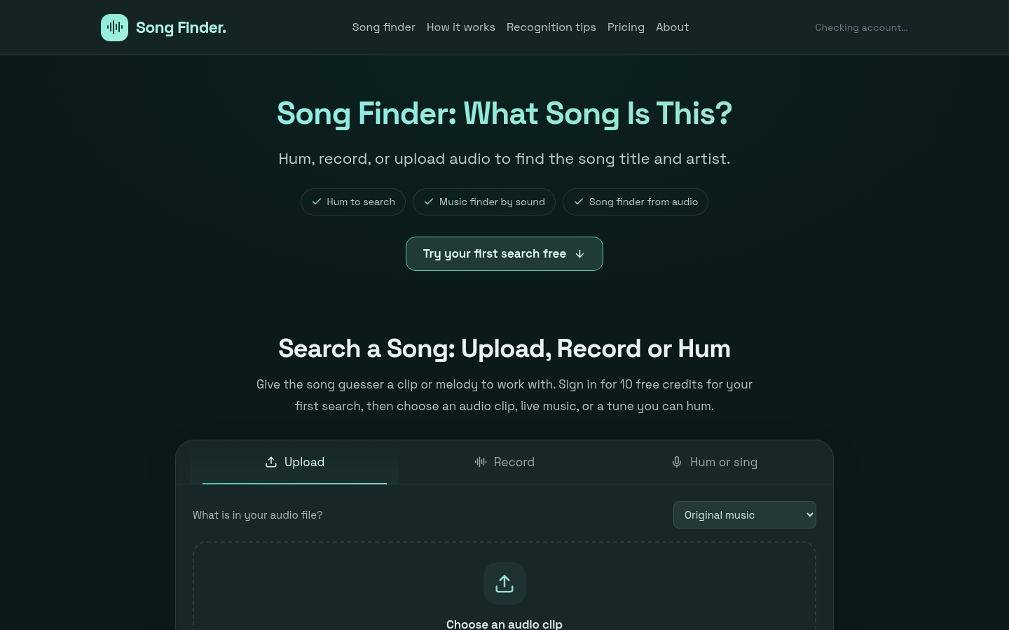 Song Finder
