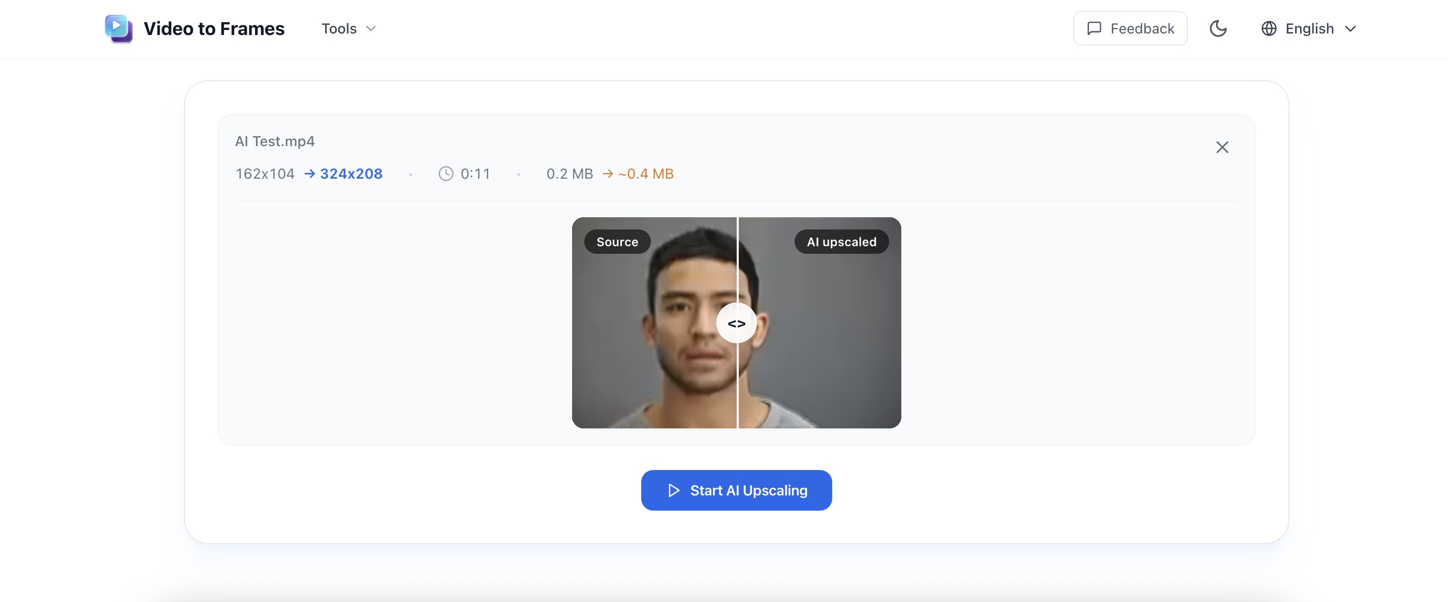 Free AI Video Upscaler