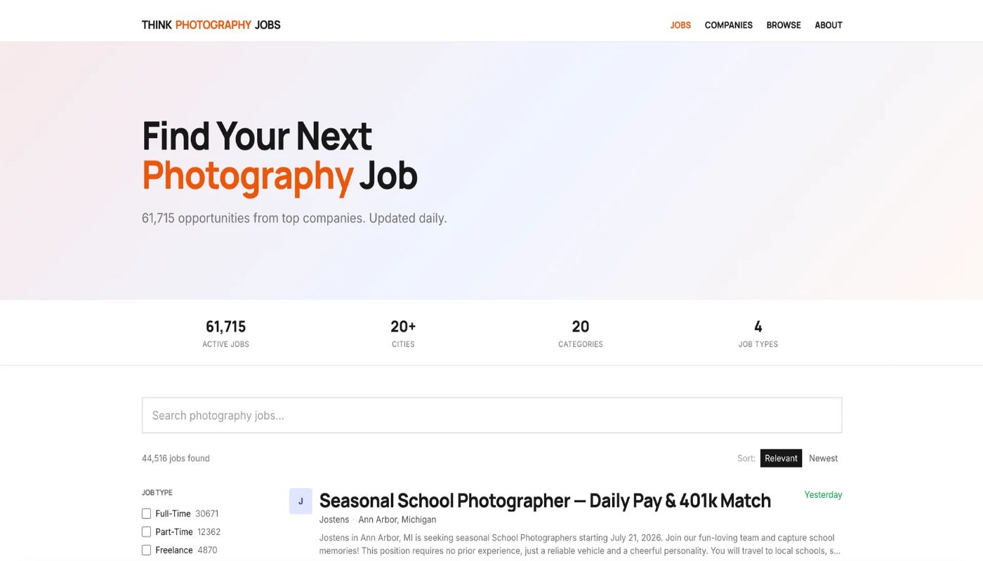 Think Photo Jobs
