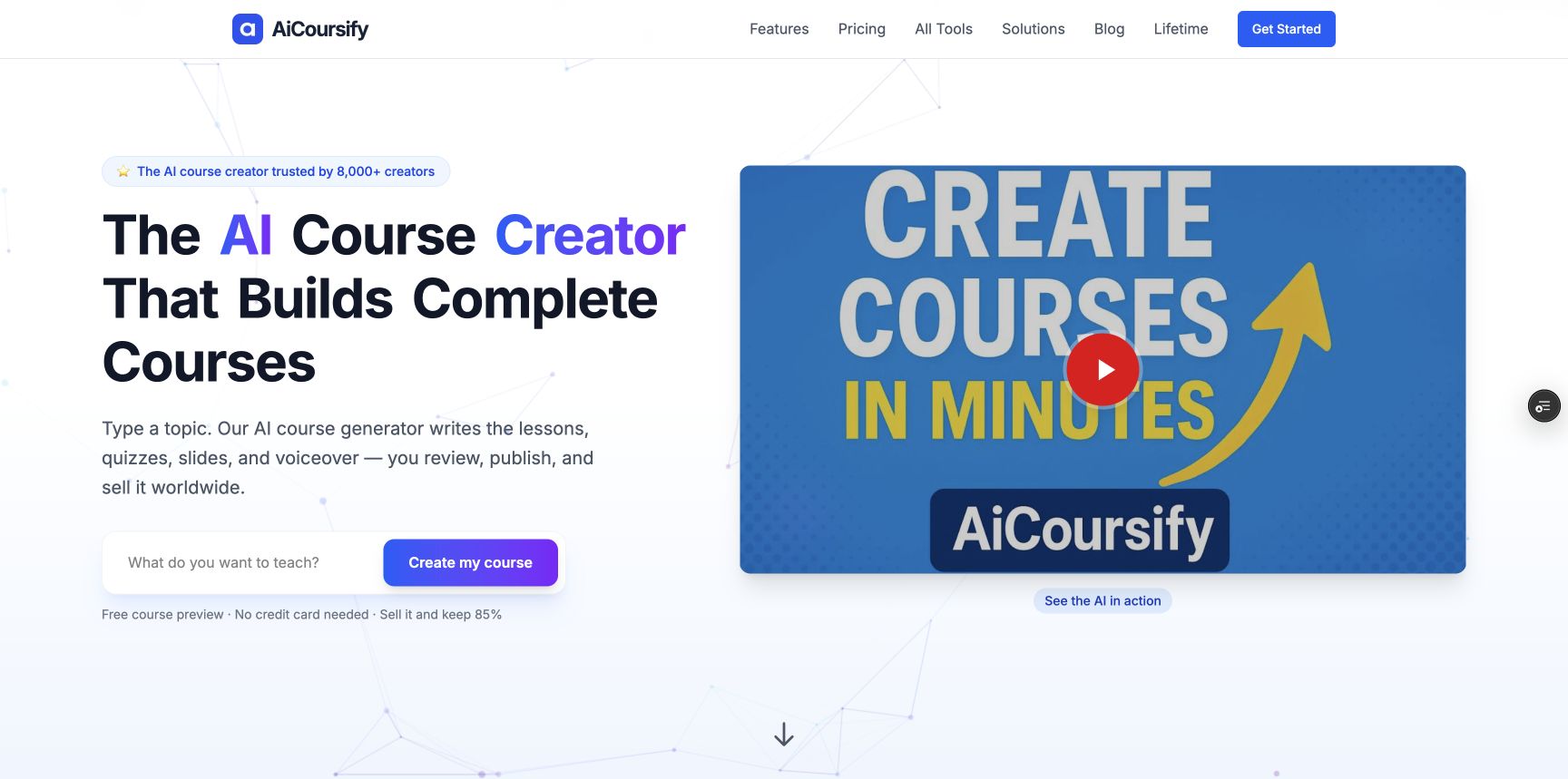 Aicoursify