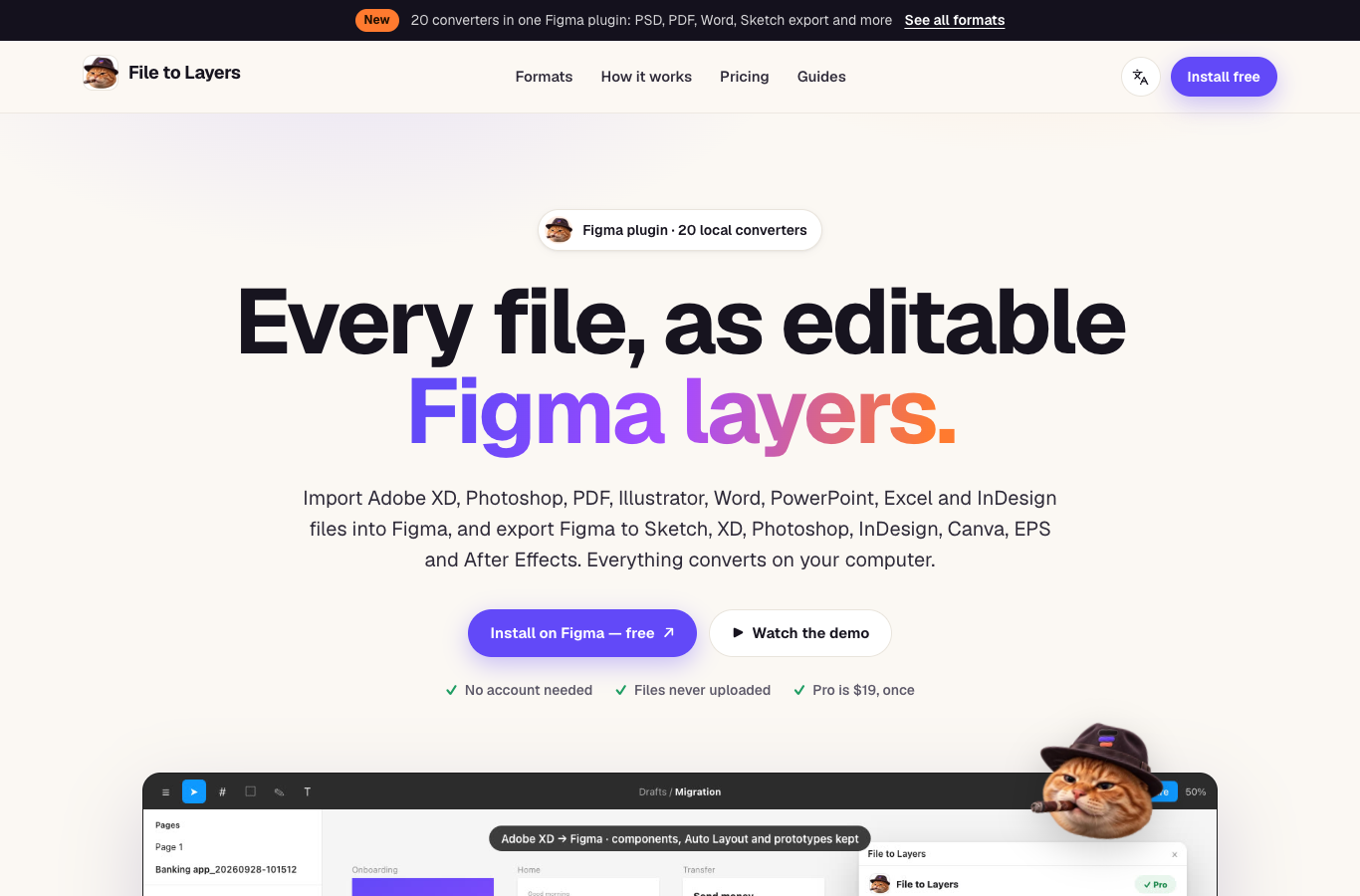 File to Layers