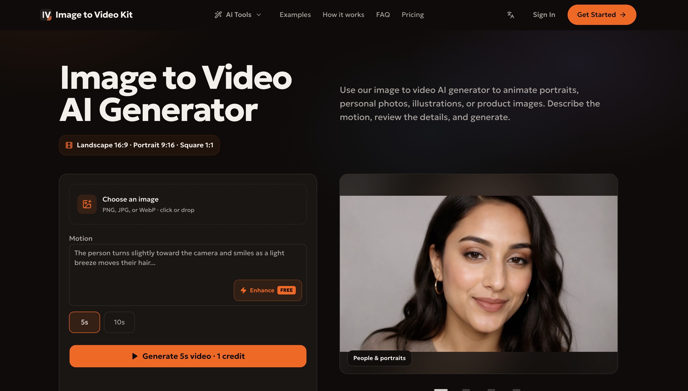 Image to Video Kit