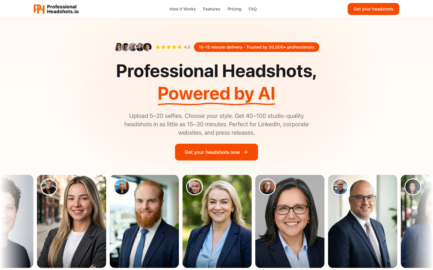 ProfessionalHeadshot.io