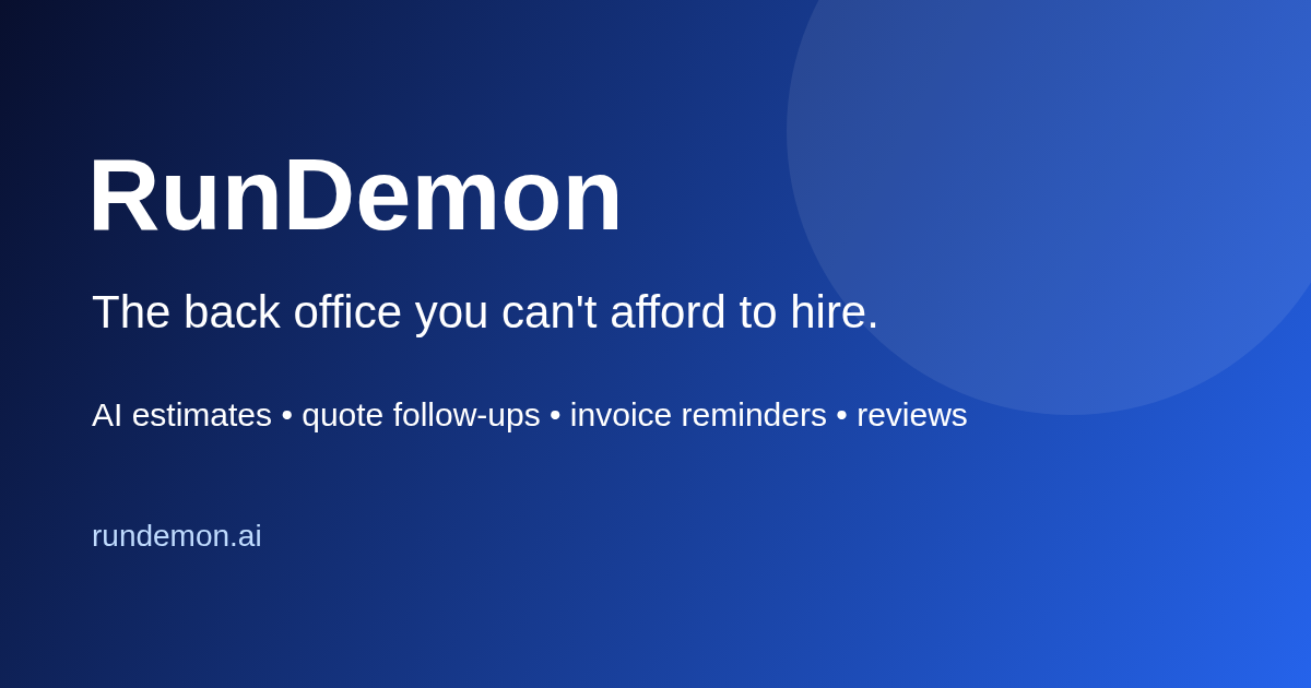 RunDemon