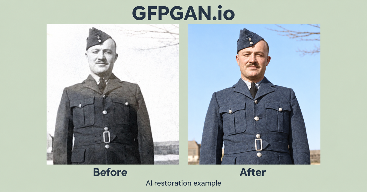 GFPGAN Photo Restore