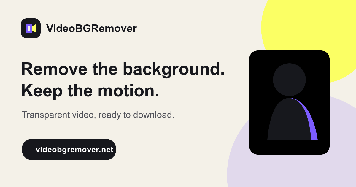 VideoBGRemover